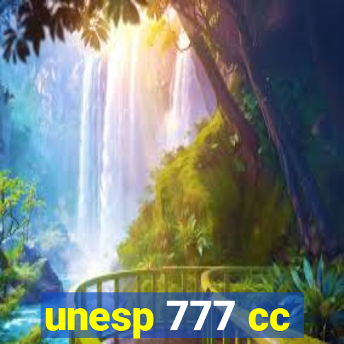 unesp 777 cc